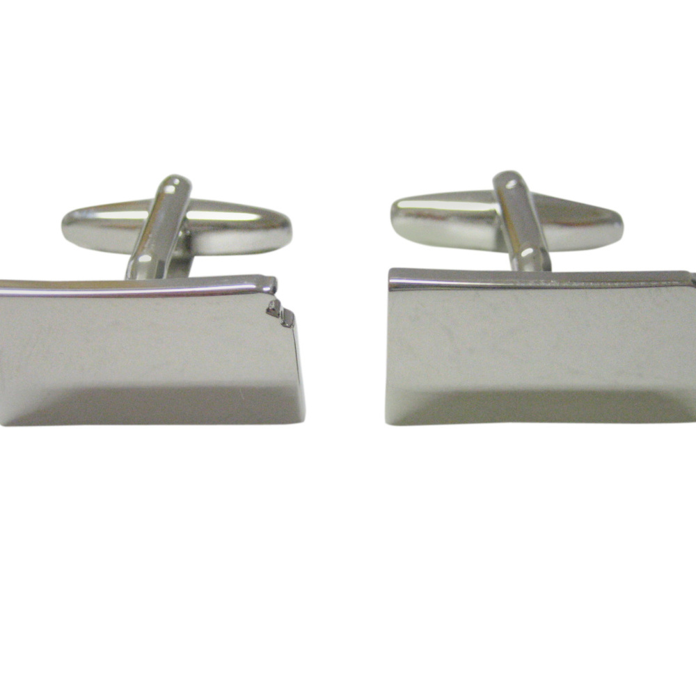 Kansas State Map Shape Cufflinks - image 1